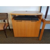 Used Honey Computer Stand