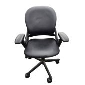 Used Steelcase Leap VI Task Chair, Black 
