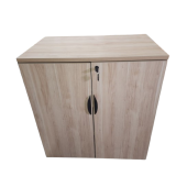 Used Maple Laminate Storage Cabinet