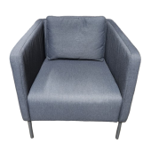 Used Gray Club Chair