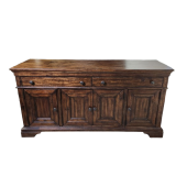 Preowned Cherry Finish Credenza