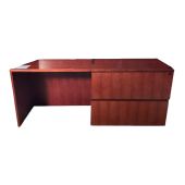 Closeout Cherryman Credenza with Two Lateral File Drawers
