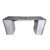 Closeout Cherryman iDesk M Series Double Pedestal Desk