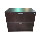 Preowned Walnut Laminate Lateral File