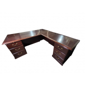 Preowned Traditional L-Shaped Desk 