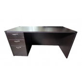Preowned Single Pedestal Desk