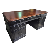 Preowned Executive Desk by Riverside