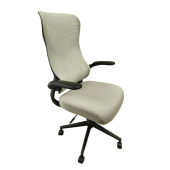 High Back Mesh Task Chair, Beige