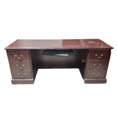 Preowned Credenza Desk by HON