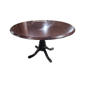 Preowned Round Mahogany Table