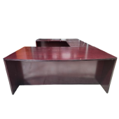 Preowned Mahogany U-Shaped Desk