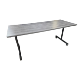 Preowned Gray Laminate Training Table