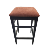 Preowned Espresso Backless Stool