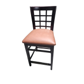 Preowned 26" Lattice Back Stool