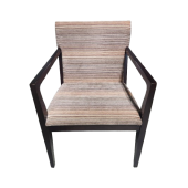 Preowned Espresso Arm Chair