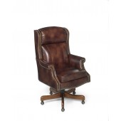 Hooker Furniture Seating EC216 Merlin Executive Swivel Leather Chair