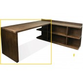 Return desk 28033 - Peninsula Bookcase Sold Separately