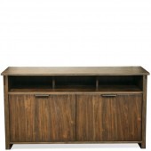 Perspectives Entertainment Console, Brushed Acacia 