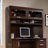 Sauder Office Port Hutch W/Glass Doors