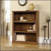 Sauder 3-Shelf Bookcase 410372 Oiled Oak