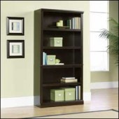 Sauder Select 5-Shelf Bookcase 410375 Jamocha Wood