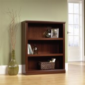 Sauder Select 3-Shelf Bookcase in Select Cherry