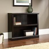 Sauder 2-Shelf Bookcase Estate Black