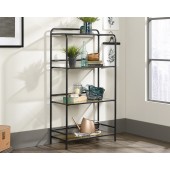 Black Open Shelving