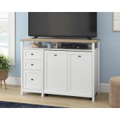 Cottage Road ® Collection TV Credenza with Hidden Pull-Out Desk by Sauder, 430055