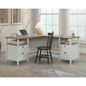 Cottage Road ® Collection White L-Shaped Desk by Sauder, 430228