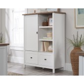 Cottage Road ® Collection White Storage Cabinet with File Drawers by Sauder, 430236