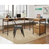 Iron City L-Shaped Desk by Sauder, 431210
