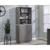 East Rock 5-Shelf Bookcase with Doors by Sauder, 431611 