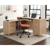 Clifford Place L-Shaped Desk with Storage by Sauder, 433361