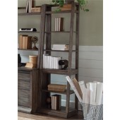 Stone Brook Jr Executive Leaning Bookcase