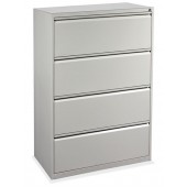 8000 Series Lateral File 4 Drawer Lateral File 35-1/2W  