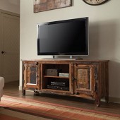 Reclaimed Wood TV Console