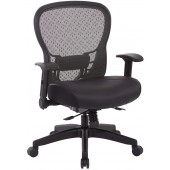Space Seating 529 Series Ergonomic Office Chair W/Memory Foam Seat #529-ME3R2N6F2