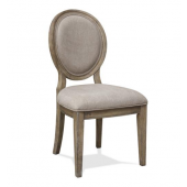 Sonora Upholstered Oval Side Chair by Riverside