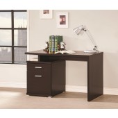 Home Furnishings Desk, Cappuccino or White