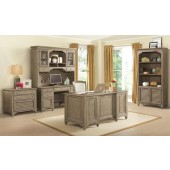 Myra Collection Executive Desk Collection setting - each item sold separately