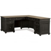 Regency L-Desk and Return by Riverside