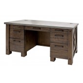 Jasper 68" Double  Pedestal Desk by Martin Furniture