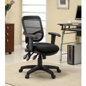 Office Task Chair with Mesh Back Black 800019