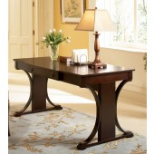 Cresta Transitional Table Writing Desk with Keyboard Drawer and Matching Chair (Sold Seperately)