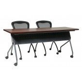 OSP 6' Titanium Frame Training Table #84226TM (chairs sold separately)