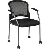 ProLine II ProGrid Series Stackable Rolling Visitors Arm Chair #86740-30