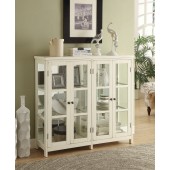 Accent Display Cabinet in White