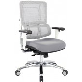 ProLine II Pro X996 Series Vertical White Mesh Back Managers Chair 99661W-5811