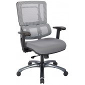 ProLine II Pro X996 Series Vertical Grey Mesh Managers Chair 99667T-5811